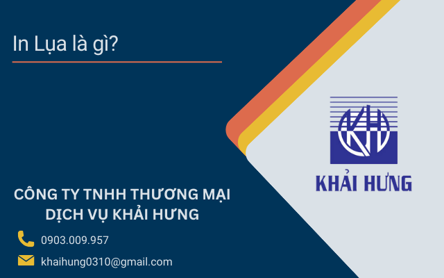 in lụa là gì